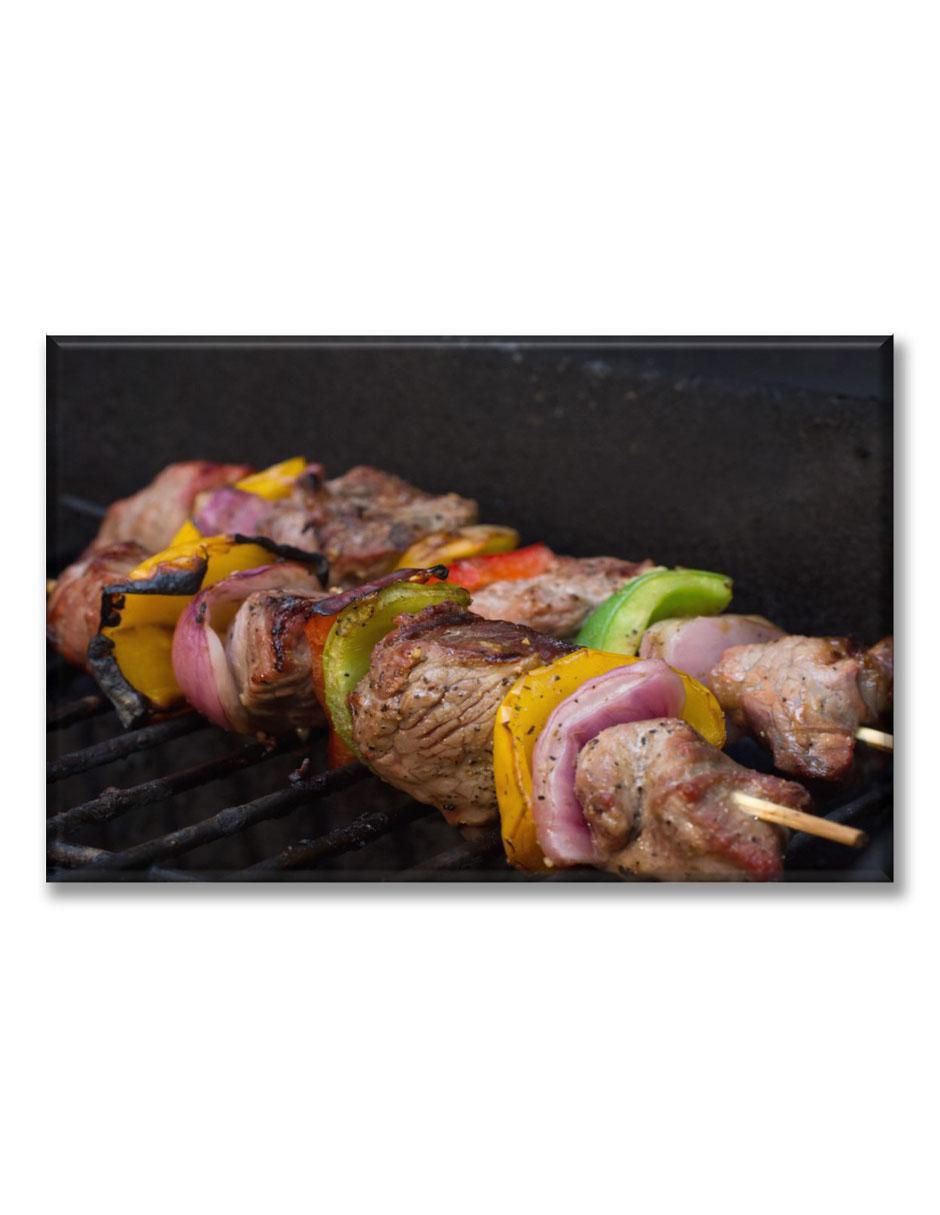 Cuadro decorativo Brocheta con carne