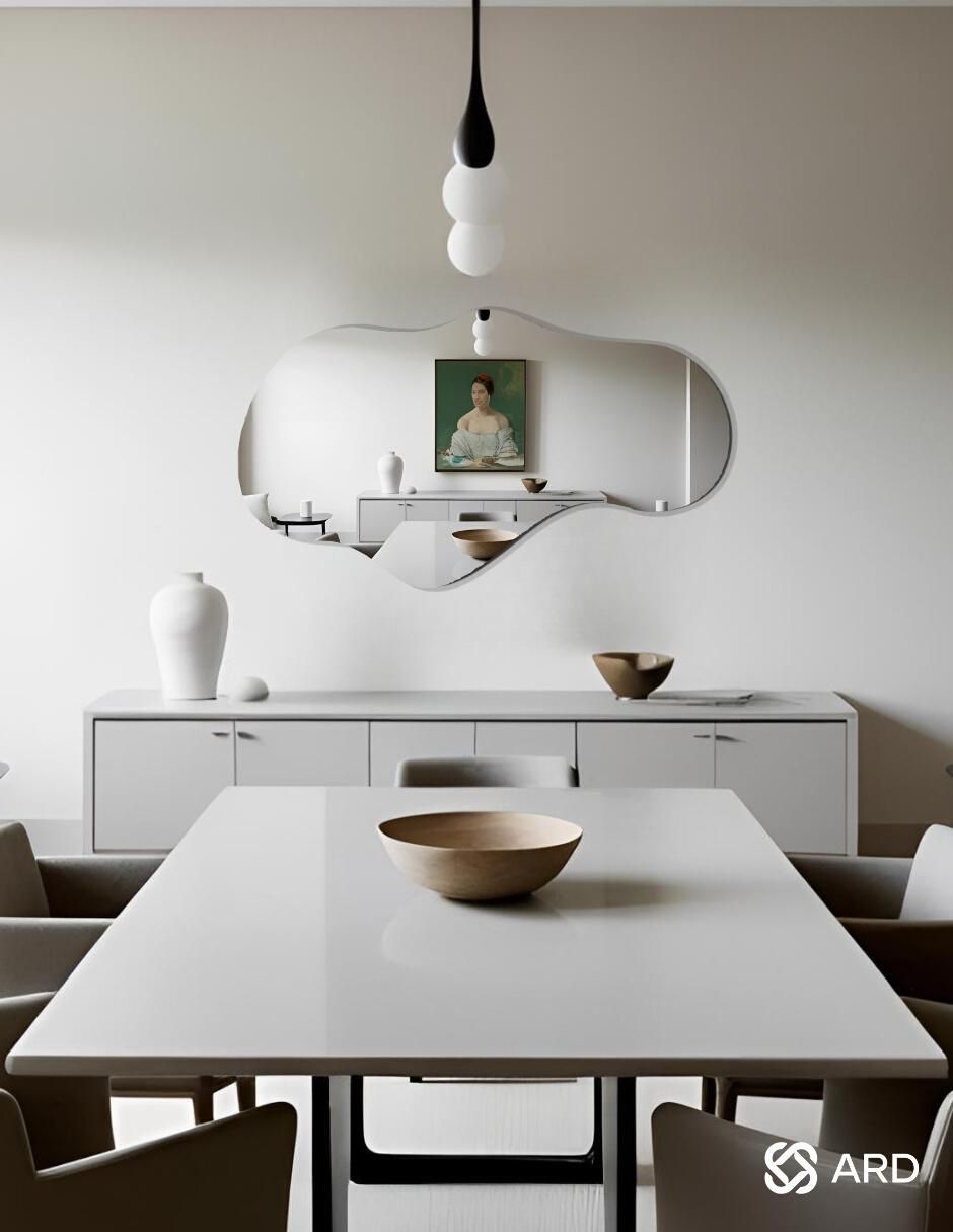 Espejo irregular Decorativo de pared Glanz Cloud 6