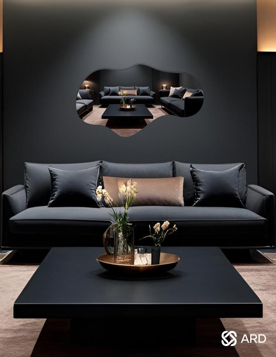 Espejo irregular Decorativo de pared Glanz Cloud 8