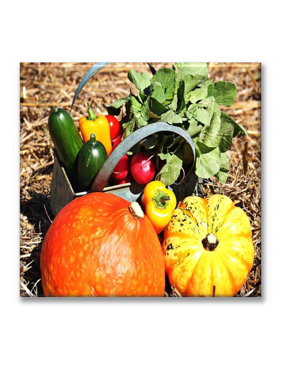 Cuadro decorativo Pixtreats cesta de alimentos
