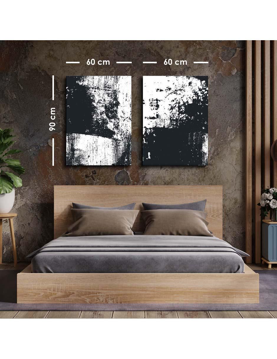 Cuadro decorativo set de manchas de la vida con barniz a registro 5