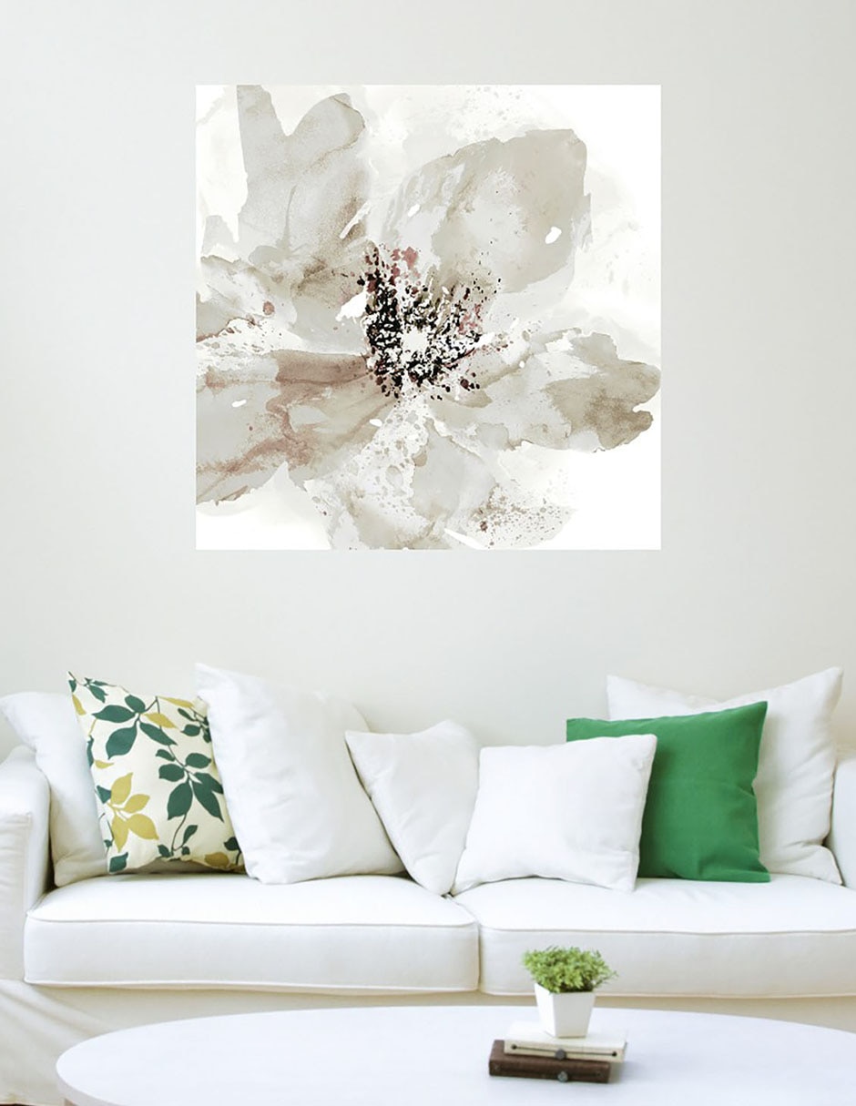 Cuadro decorativo Corola Neutral I técnica mixta Floración 4