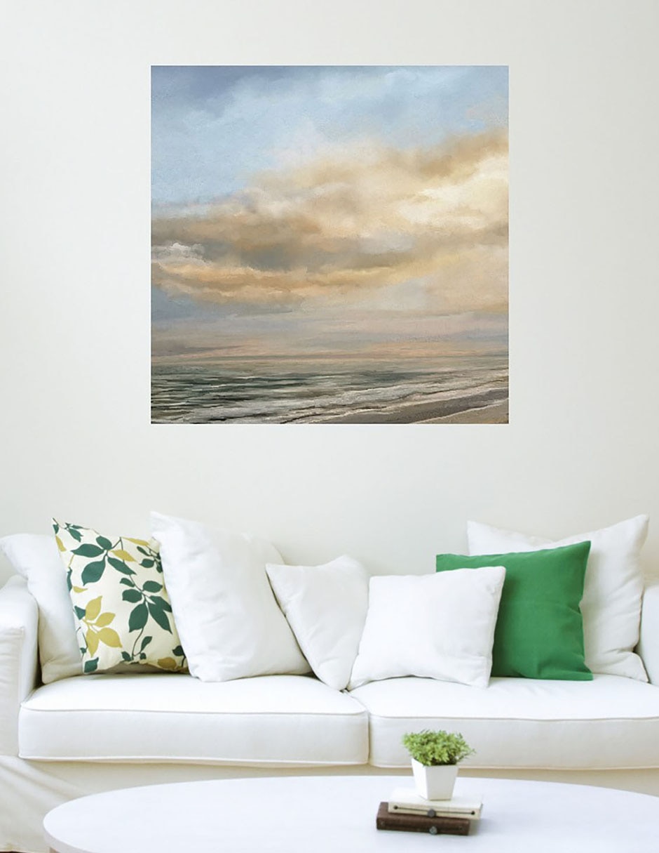 Cuadro decorativo Amanecer Tropical técnica mixta Inspiración 3