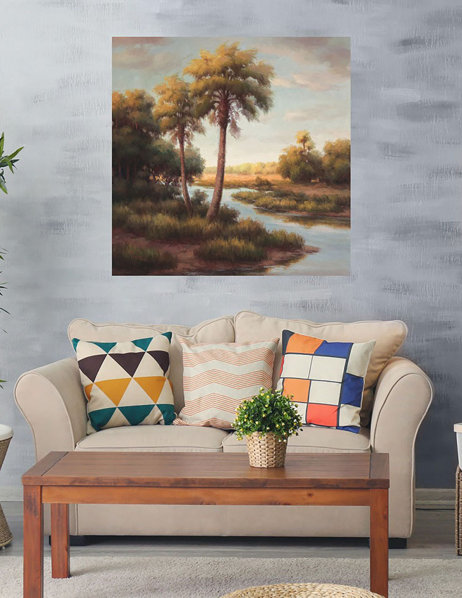 Cuadro decorativo En el Tropico II técnica mixta Trópico 2