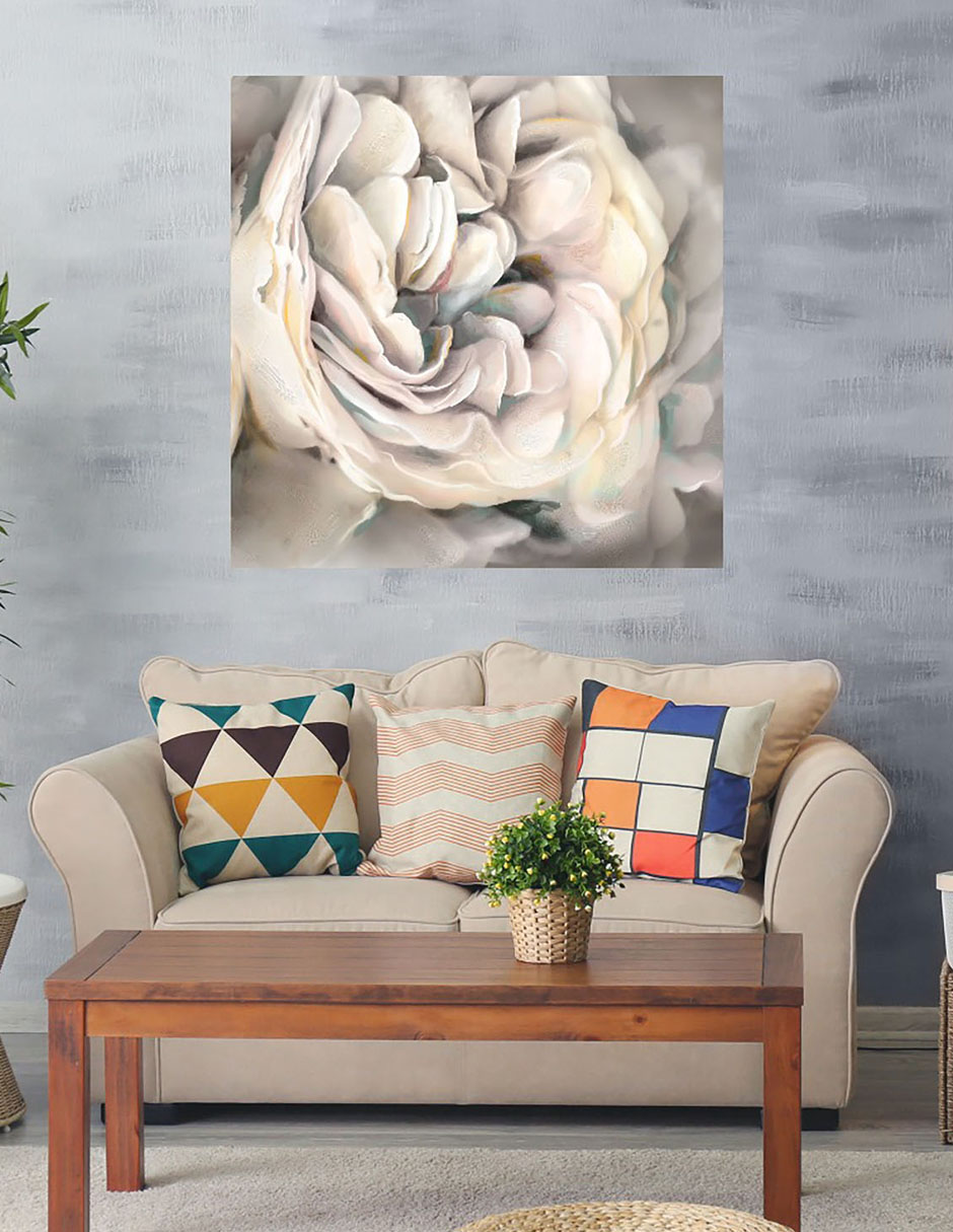 Cuadro decorativo Armonía técnica mixta Floración 3