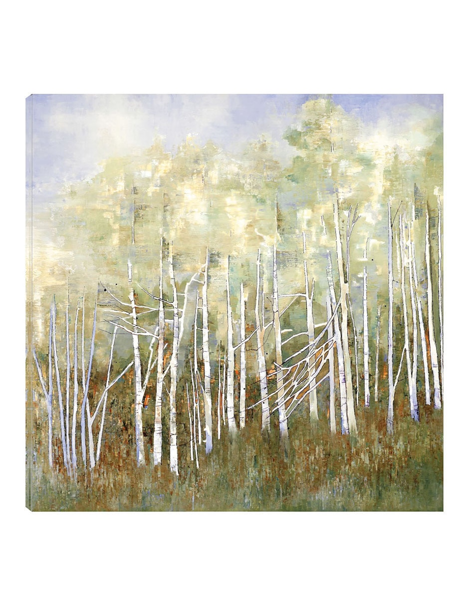 Cuadro decorativo Cambio necesario en verano técnica mixta Bosques