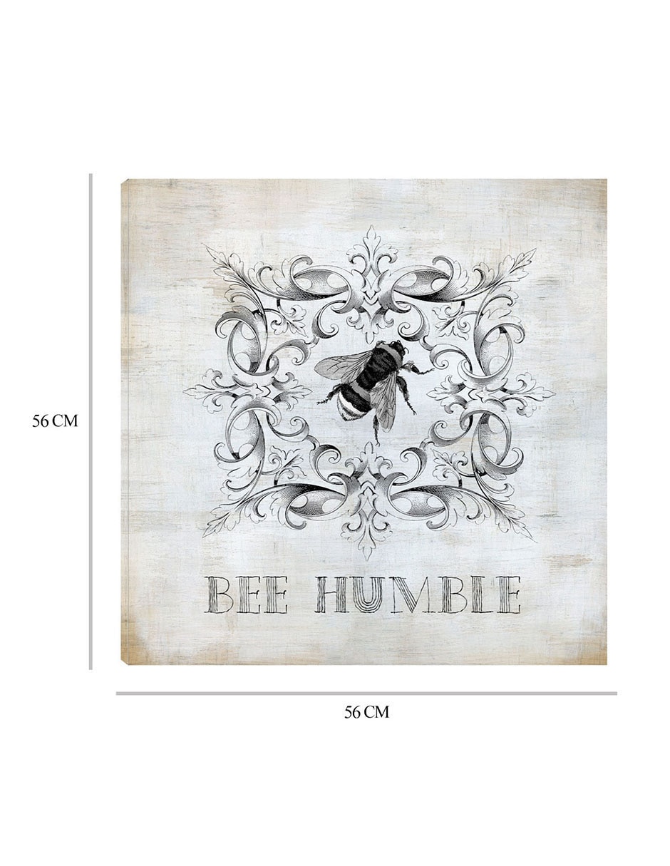 Cuadro decorativo Abeja I técnica mixta Animales Domésticos 6