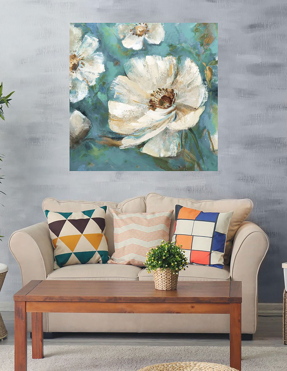 Cuadro decorativo Bellissimo I Suave técnica mixta Floración 2