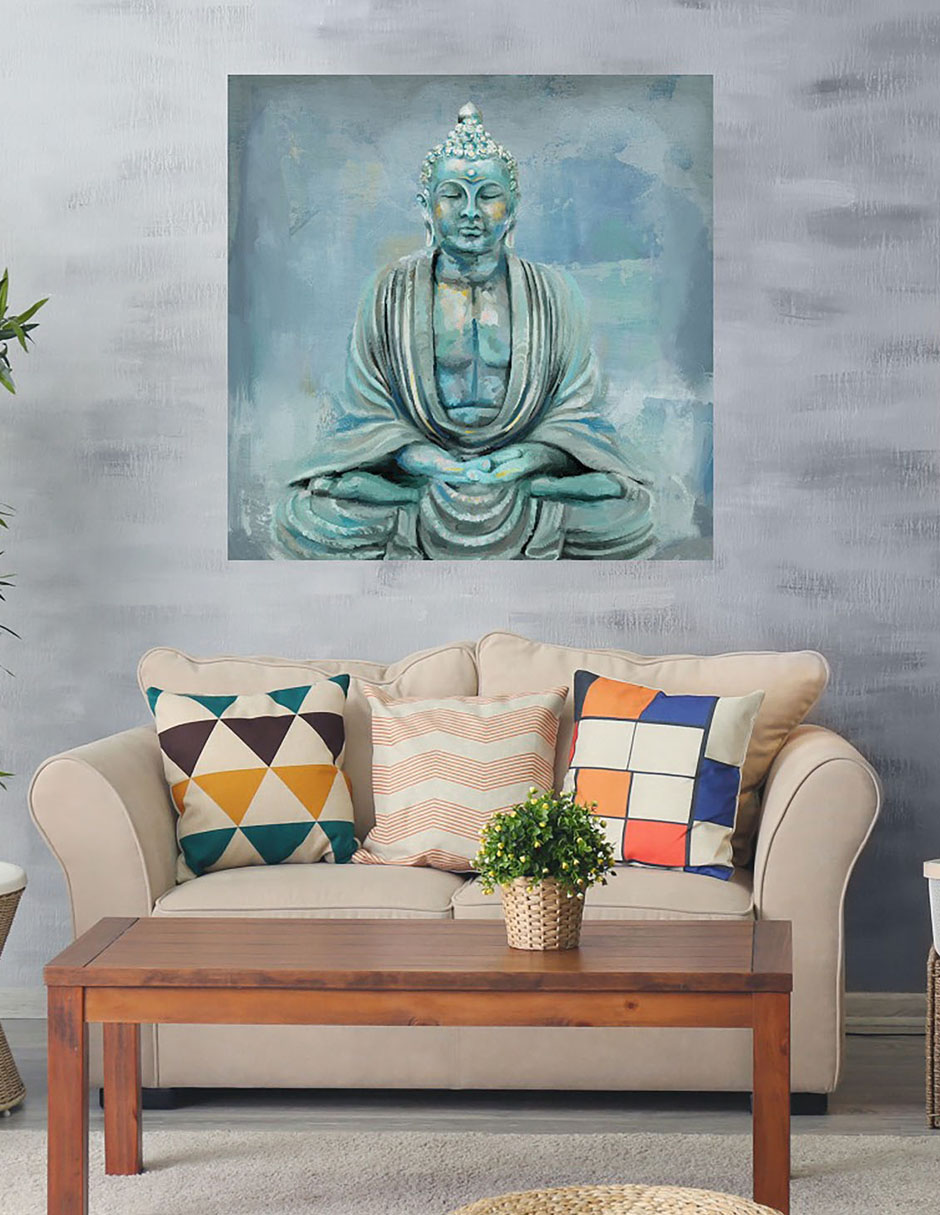 Cuadro decorativo Dharma técnica mixta Figuras Celestiales 2