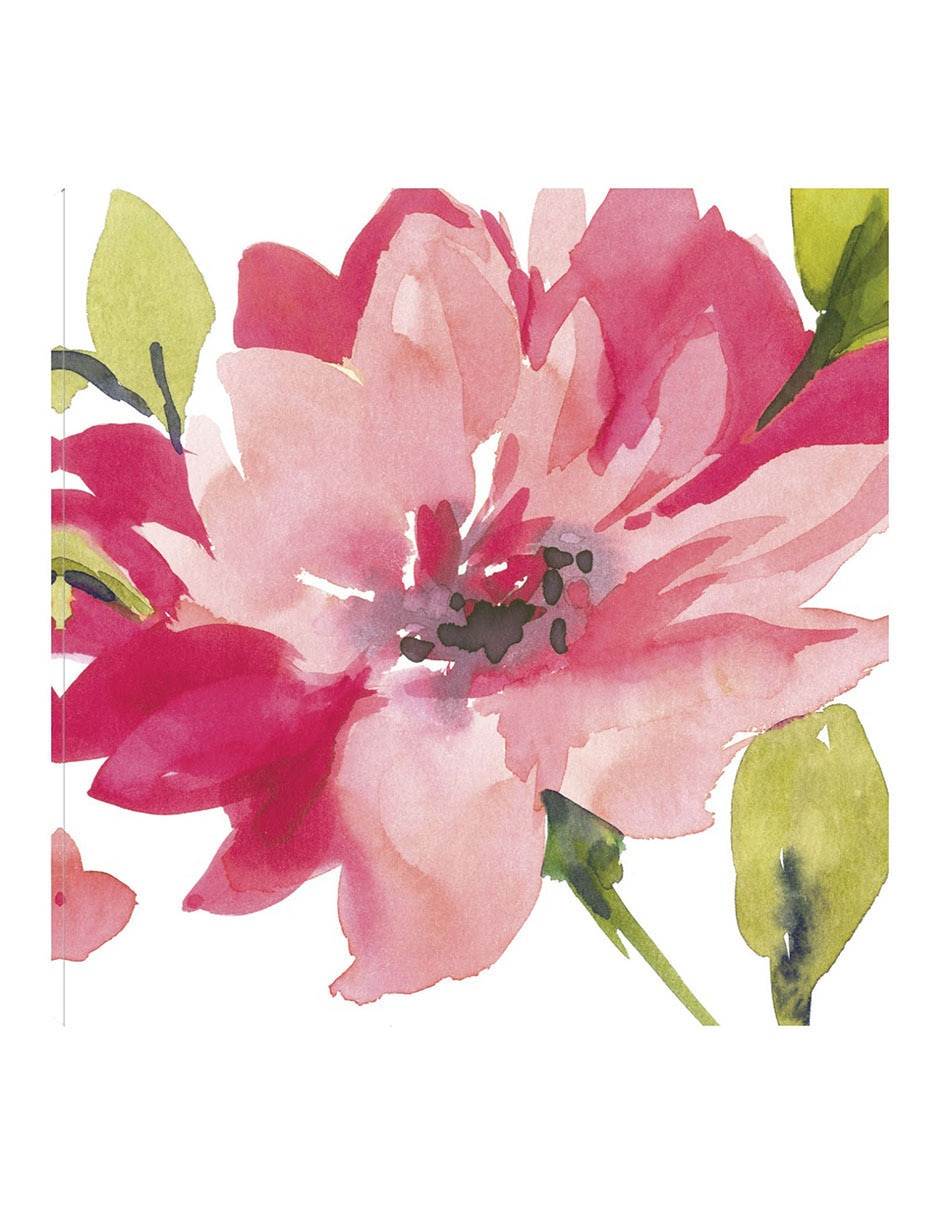Cuadro decorativo Flor Carmesí II técnica mixta Floración Cuadro decorativo Flor Carmesí II técnica mixta Floración