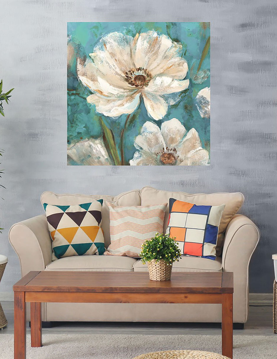 Cuadro decorativo Bellissimo II Suave técnica mixta Floración 3