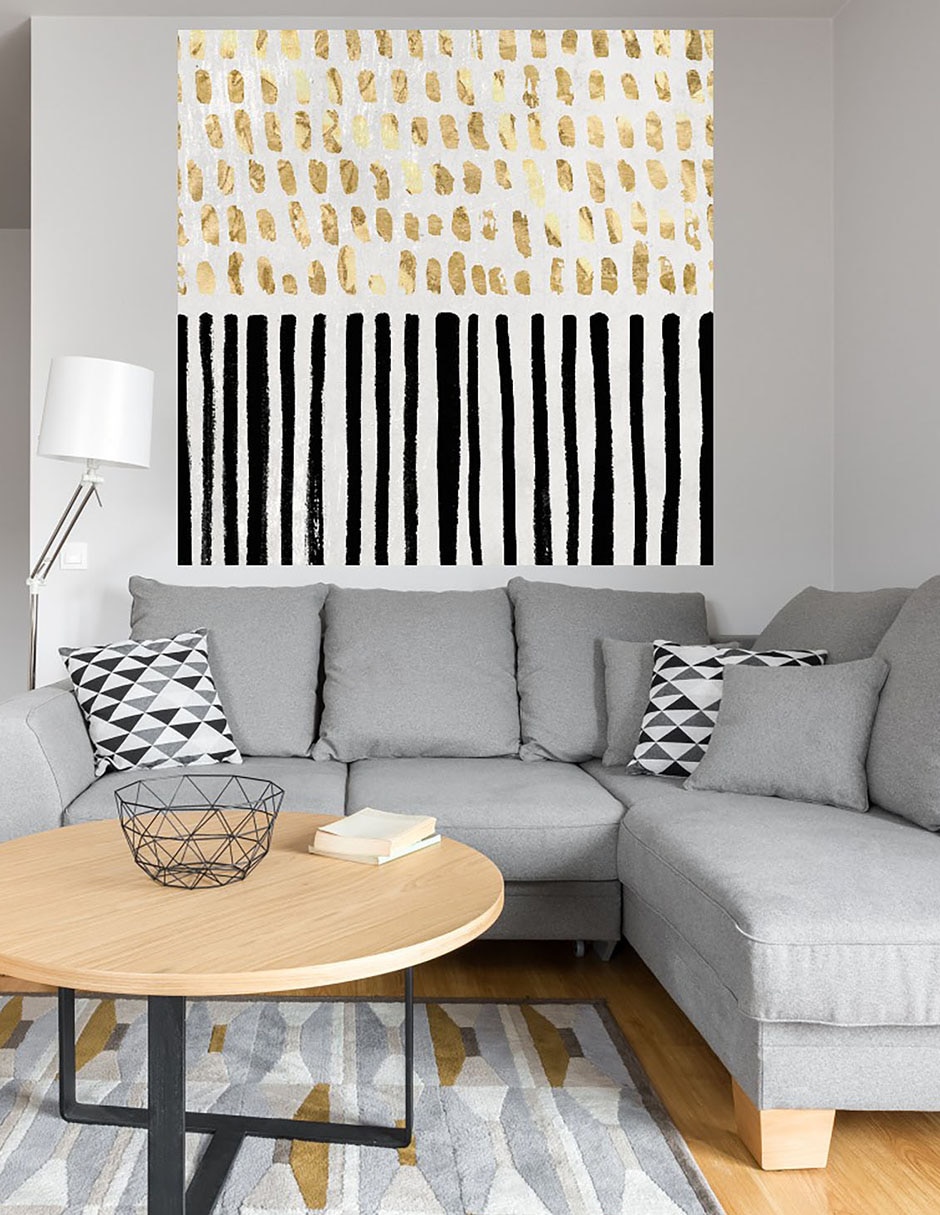 Cuadro decorativo Ediciones cuadradas técnica mixta Formas 4