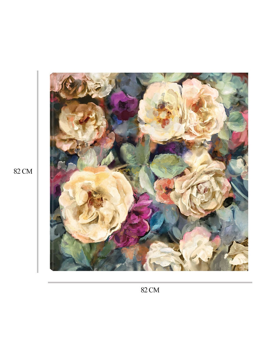 Cuadro decorativo Bella técnica mixta Floración 2