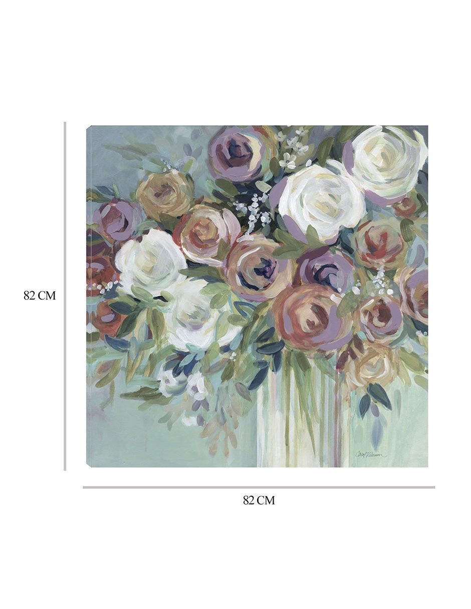 Cuadro decorativo Bouquet Confeti II técnica mixta Floreros 2