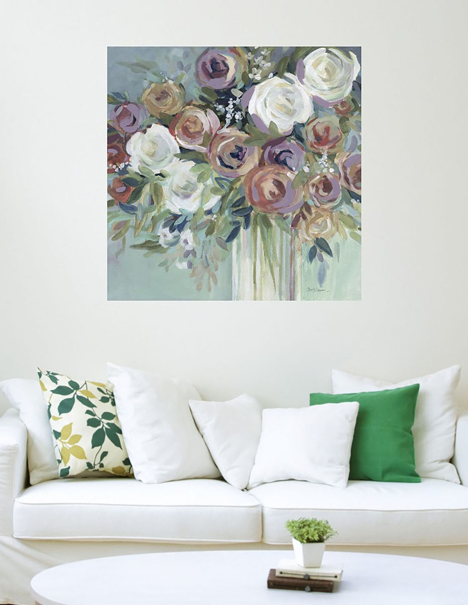 Cuadro decorativo Bouquet Confeti II técnica mixta Floreros 3