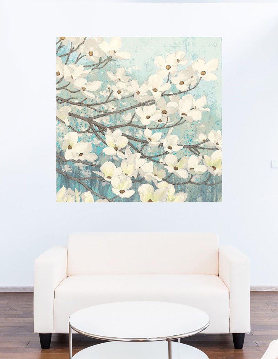 Cuadro decorativo Flor de Cornejo II técnica mixta Floración 7