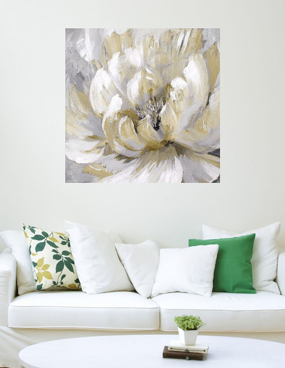 Cuadro decorativo Estallido de oro de primavera técnica mixta Floración 3
