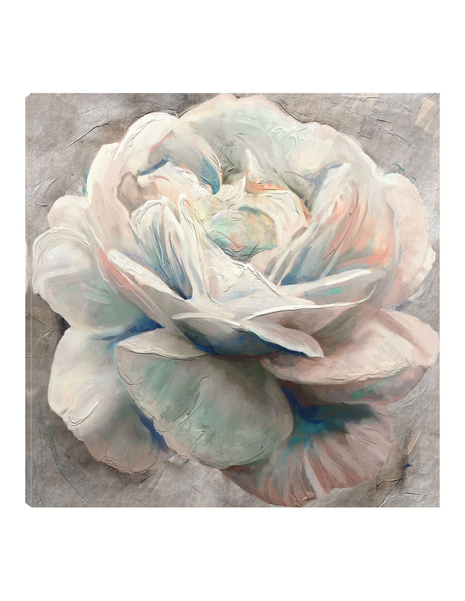 Cuadro decorativo Confeti Peonia técnica mixta Floración Cuadro decorativo Confeti Peonia técnica mixta Floración