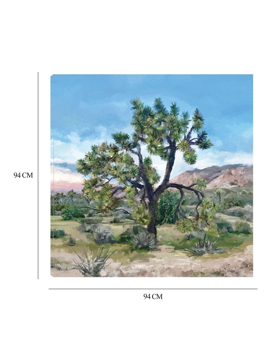 Cuadro decorativo Árbol de Joshua técnica mixta Árboles 6
