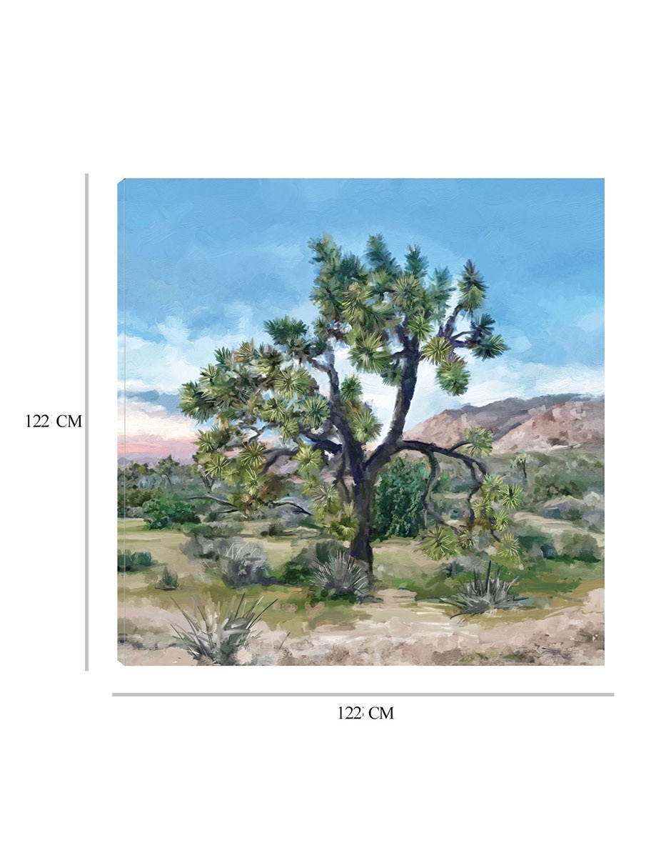 Cuadro decorativo Árbol de Joshua técnica mixta Árboles 2