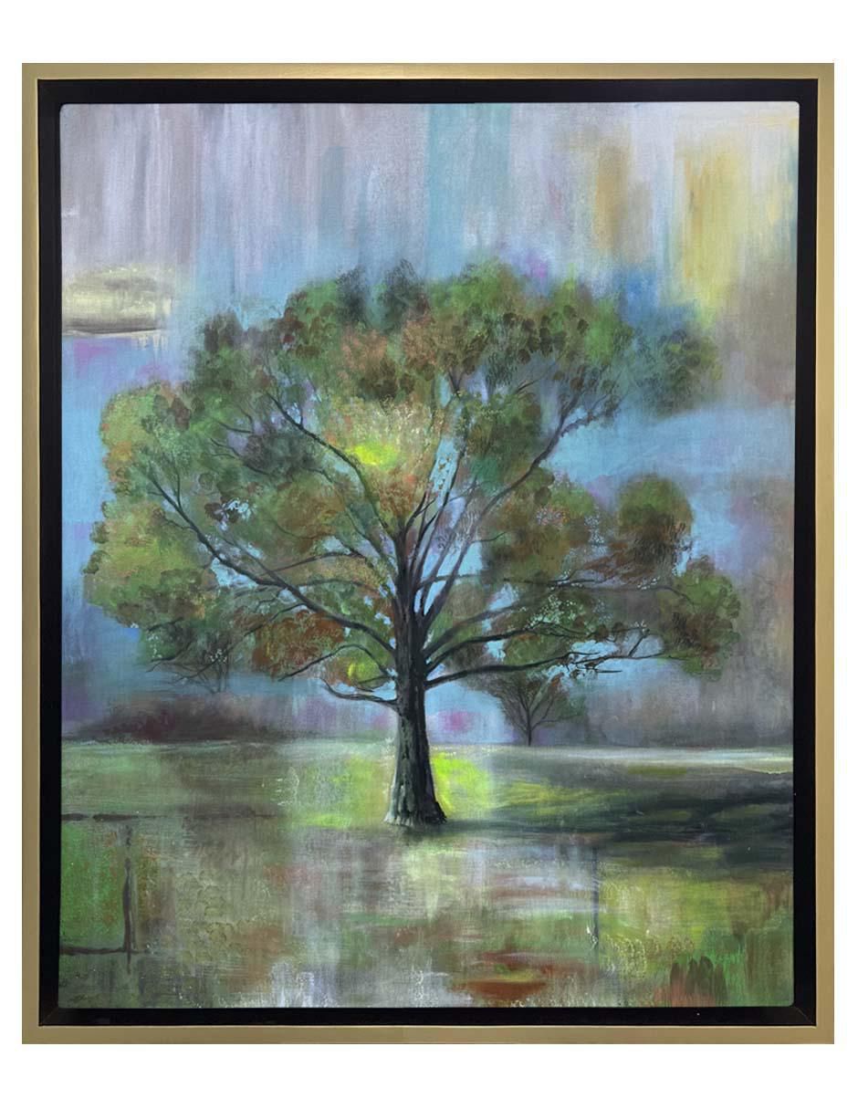 Pintura Lemon Tree técnica acrílico Nature Pintura Lemon Tree técnica acrílico Nature