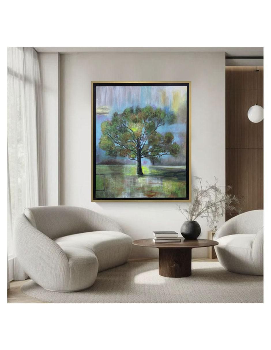 Pintura Lemon Tree técnica acrílico Nature 2
