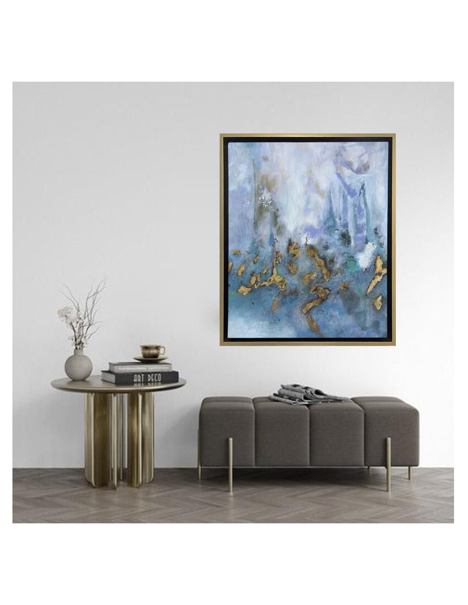 Pintura Temptations técnica acrílico Gold 4