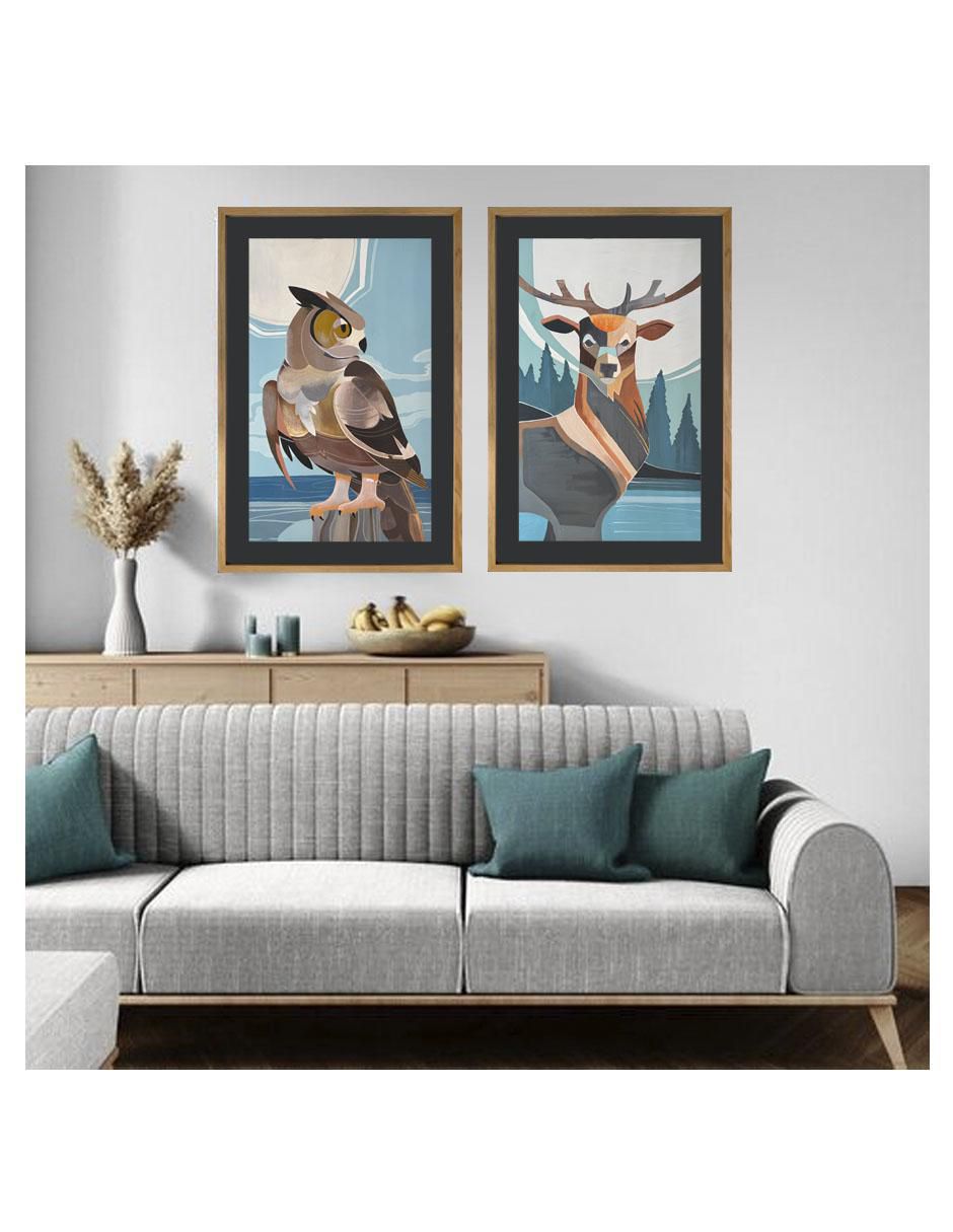 Pintura Venado técnica acrílico AnimalArt 5