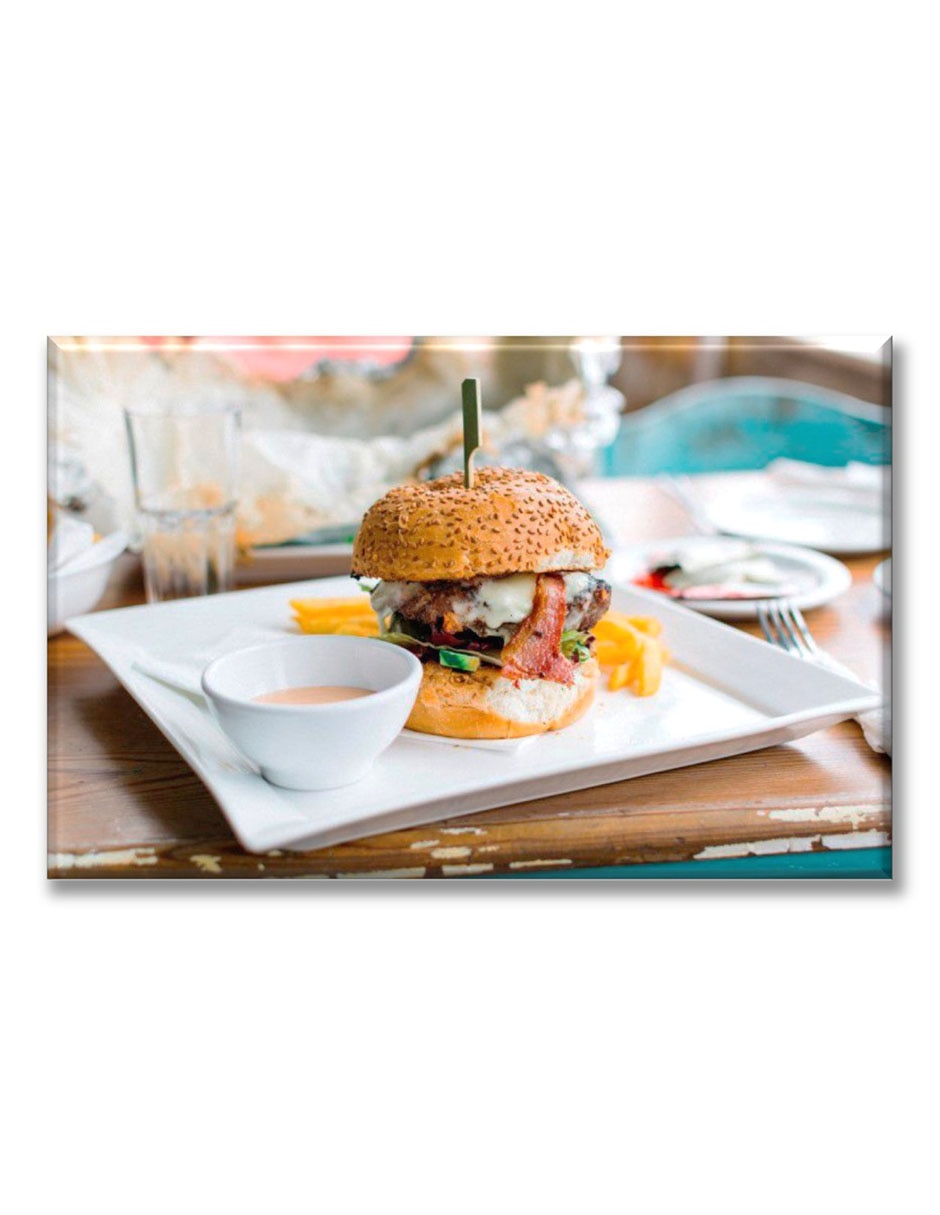 Cuadro decorativo Hamburguesa gourmet Cuadro decorativo Hamburguesa gourmet