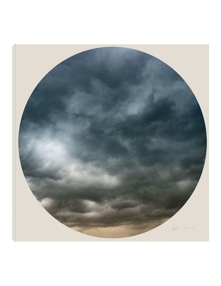 Cuadro decorativo Nubes en círculo I técnica mixta Inspiración Cuadro decorativo Nubes en círculo I técnica mixta Inspiración