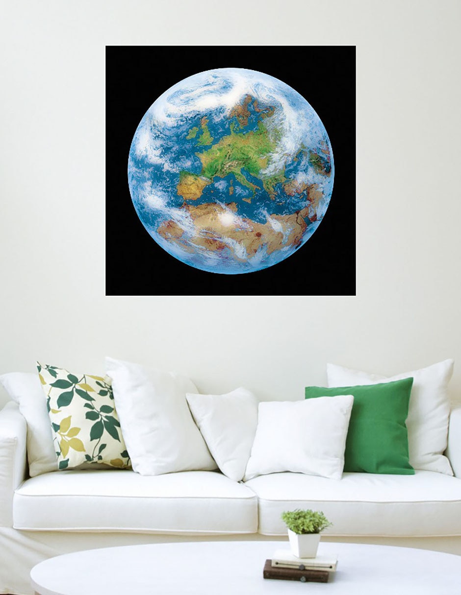 Cuadro decorativo Globo terráqueo I técnica mixta Globo Terráqueo 5