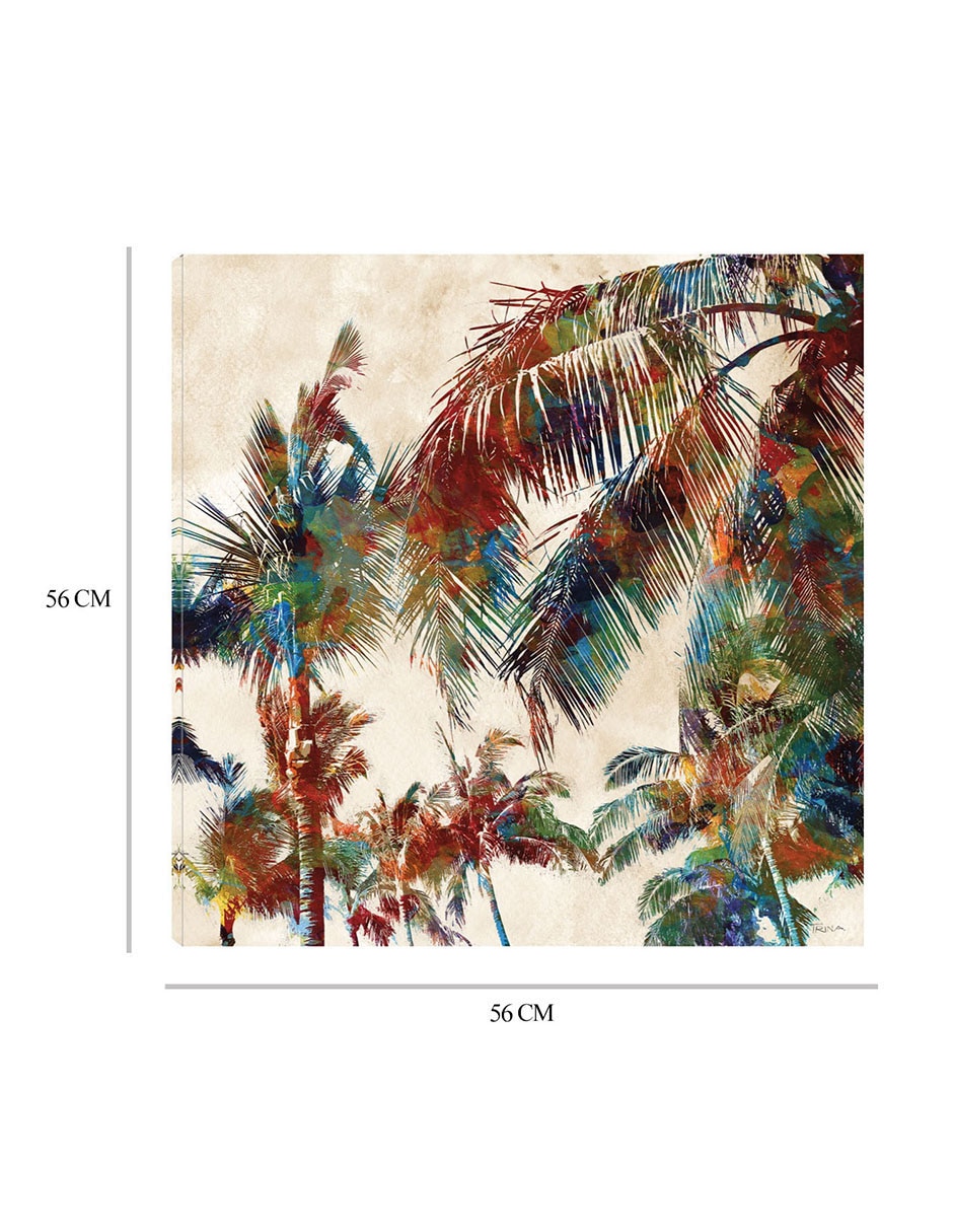 Cuadro decorativo Golpe tropical II técnica mixta Trópico 2