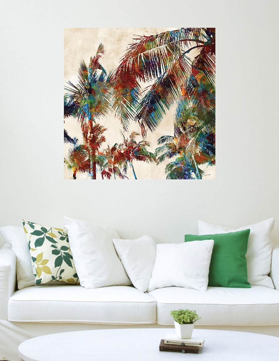 Cuadro decorativo Golpe tropical II técnica mixta Trópico 5