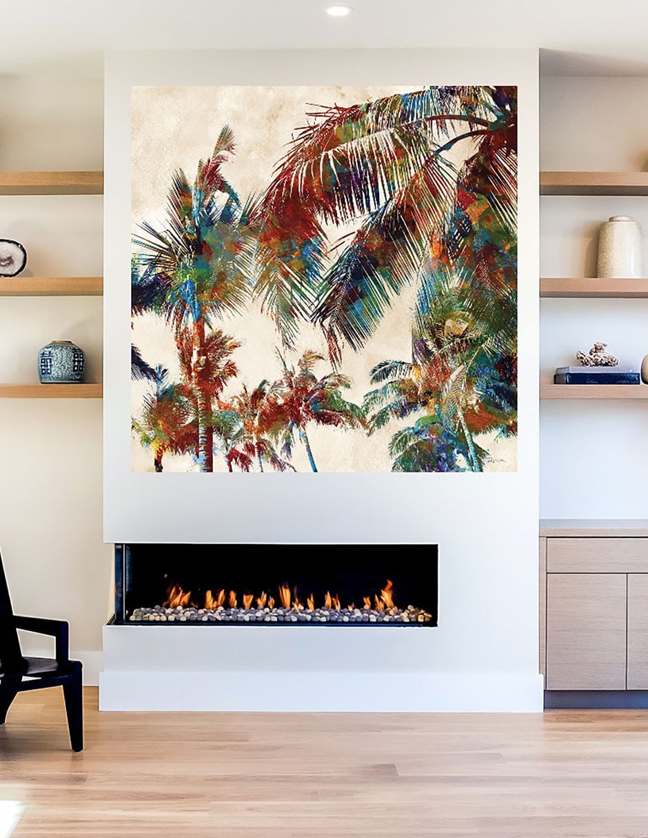Cuadro decorativo Golpe tropical II técnica mixta Trópico 7