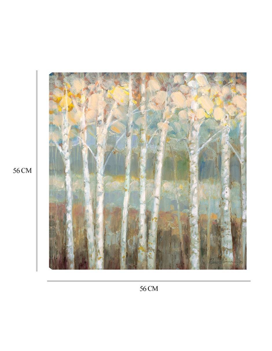 Cuadro decorativo Paleta de la naturaleza I técnica mixta Bosques 2
