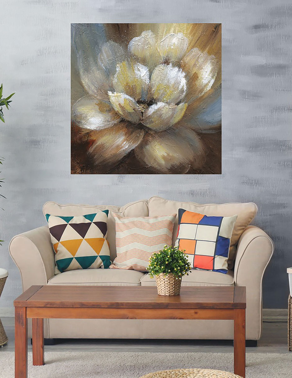 Cuadro decorativo Floreciendo I técnica mixta Floración 4