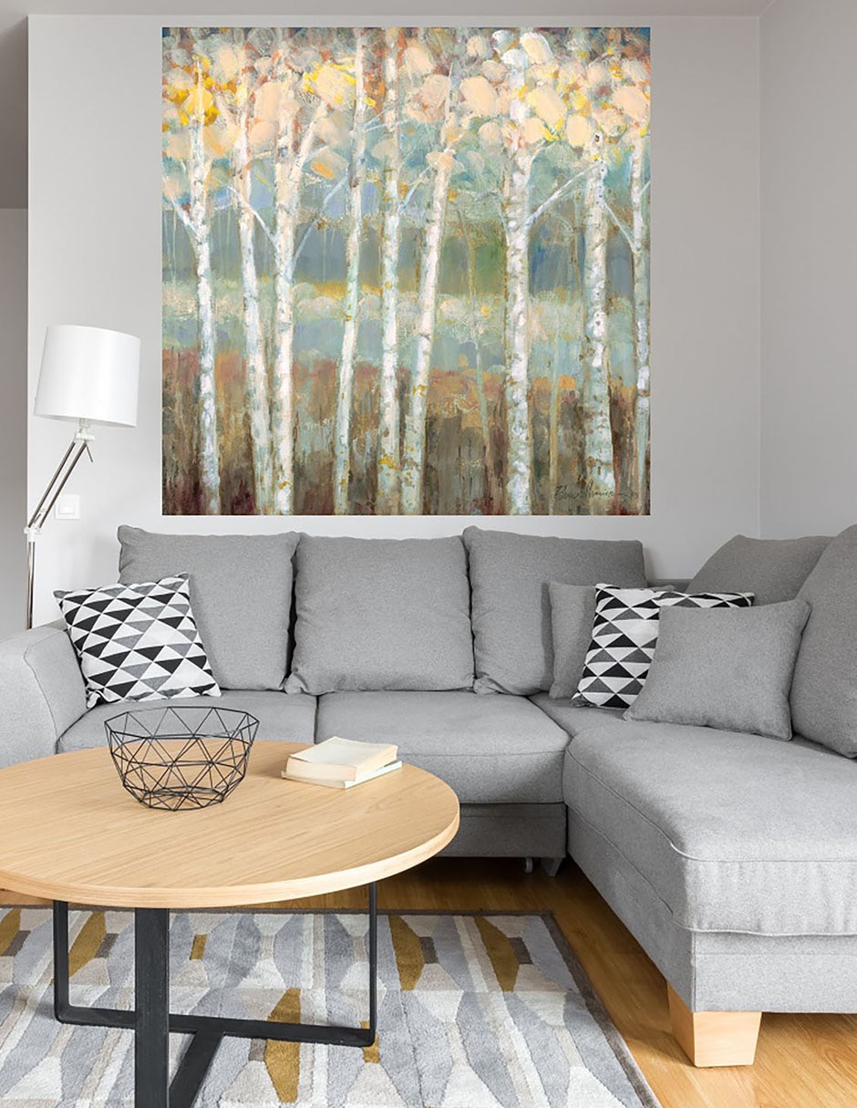 Cuadro decorativo Paleta de la naturaleza I técnica mixta Bosques 6