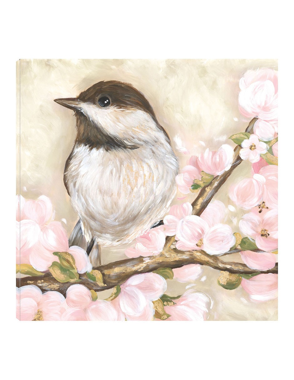 Cuadro decorativo Pájaro dulce técnica mixta Aves Silvestres Cuadro decorativo Pájaro dulce técnica mixta Aves Silvestres