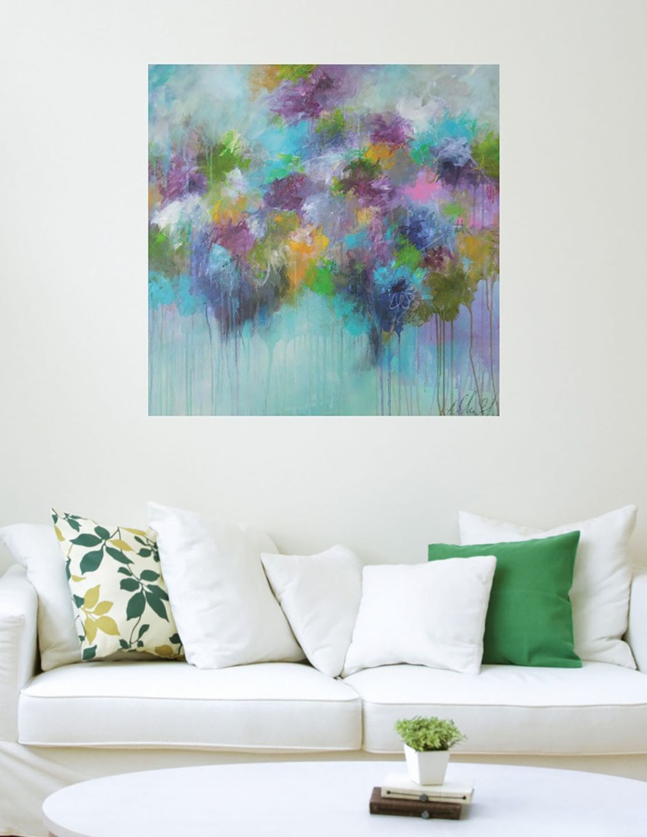 Cuadro decorativo No te detengas técnica mixta Colores 6