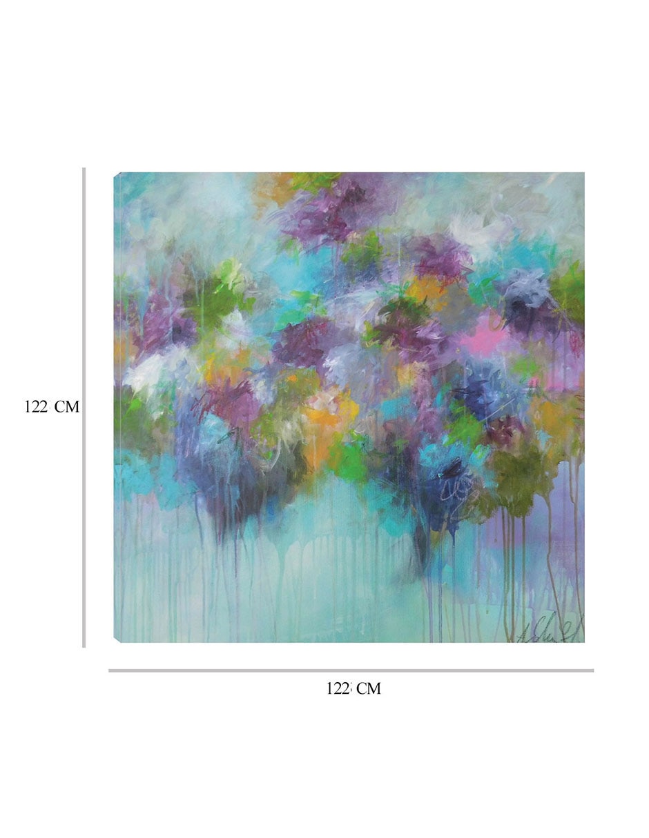 Cuadro decorativo No te detengas técnica mixta Colores 2