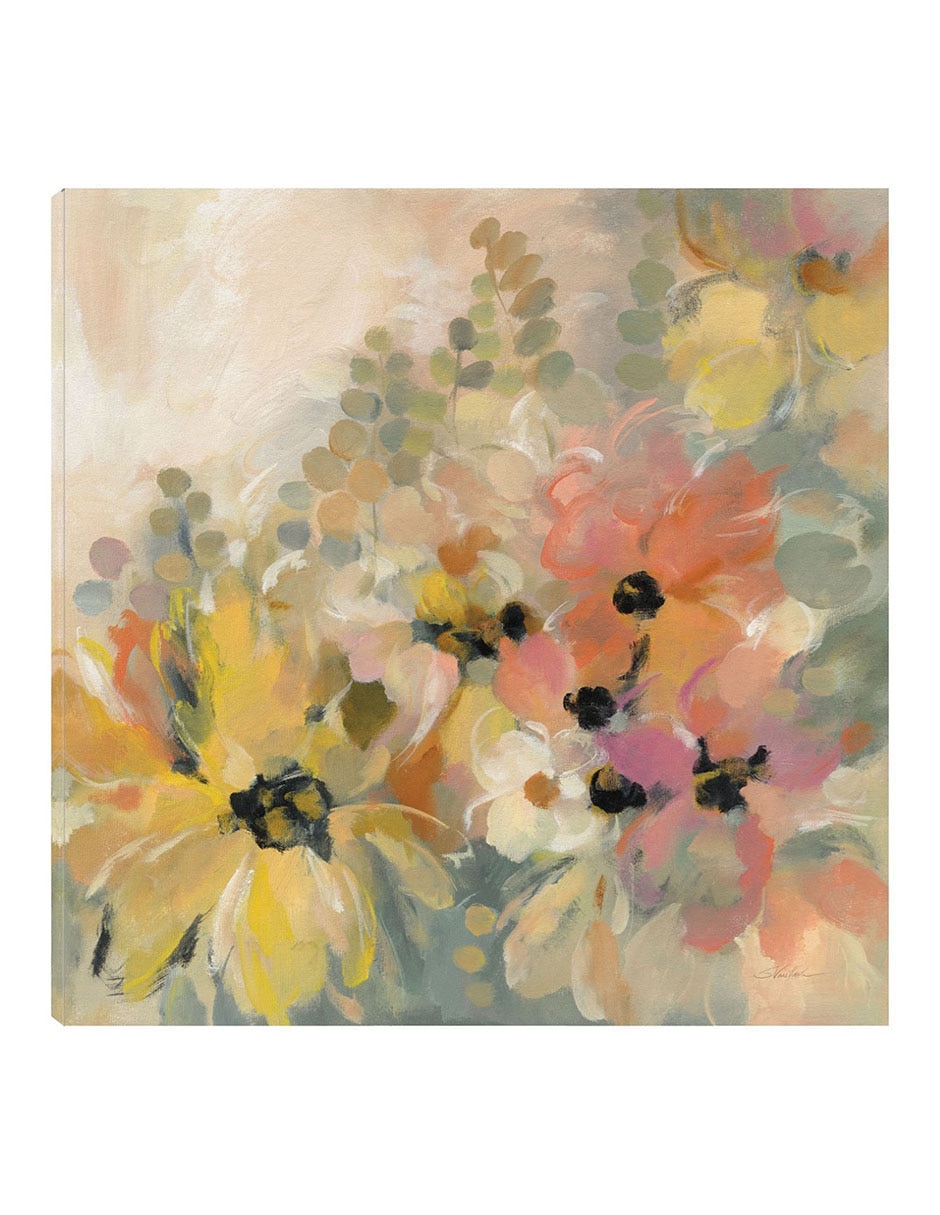 Cuadro decorativo Flores de junio técnica mixta Floración