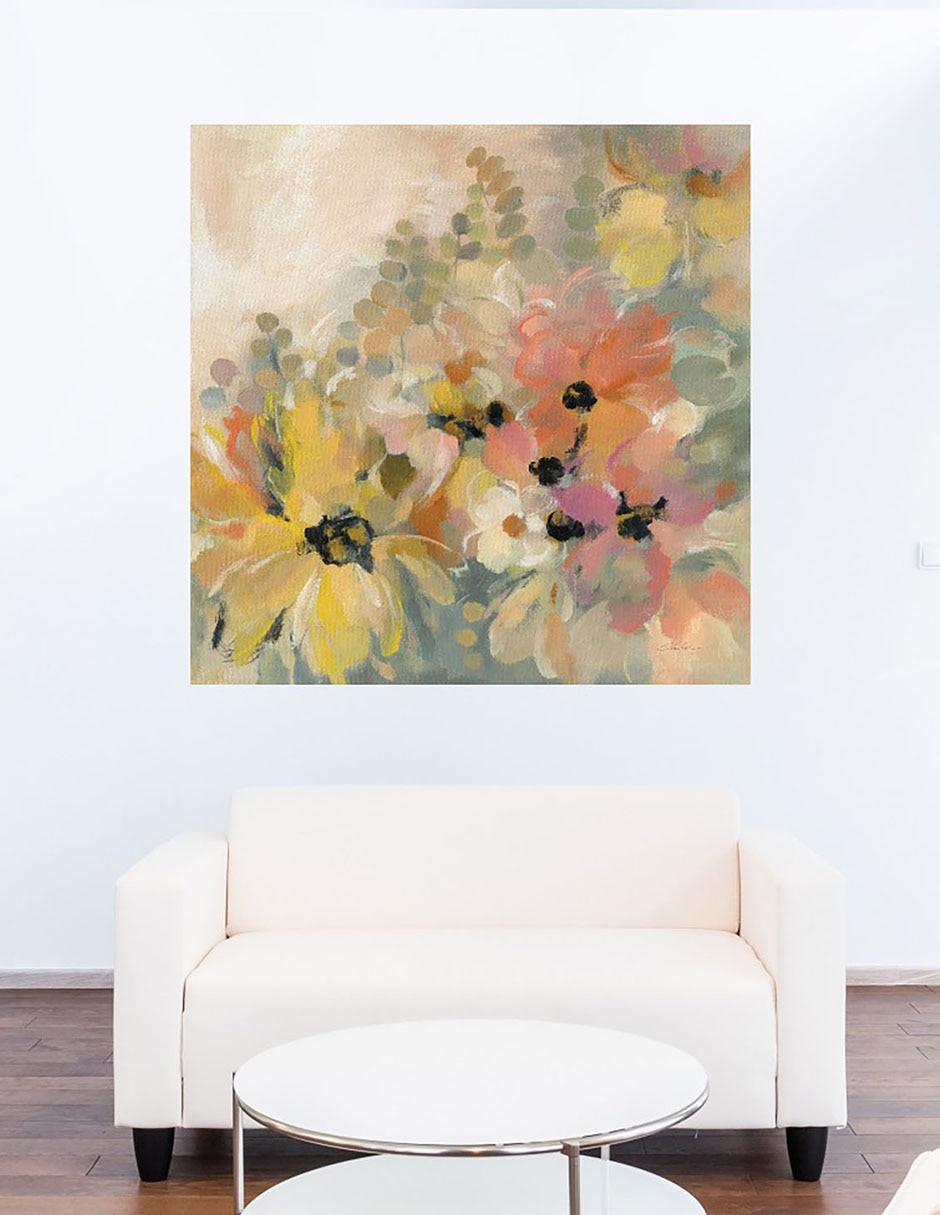 Cuadro decorativo Flores de junio técnica mixta Floración 7