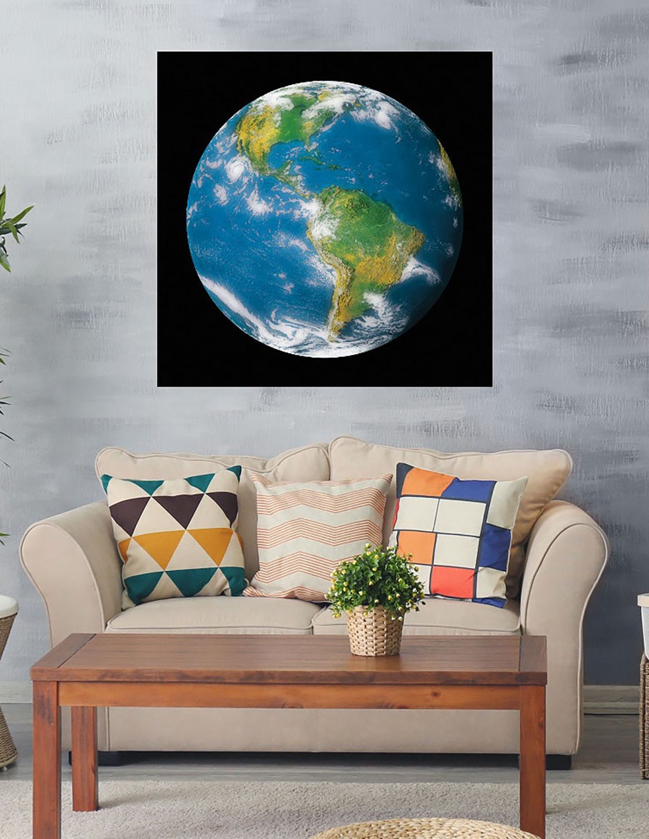 Cuadro decorativo Globo terráqueo II técnica mixta Globo Terráqueo 4