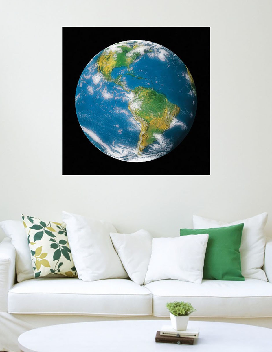 Cuadro decorativo Globo terráqueo II técnica mixta Globo Terráqueo 5
