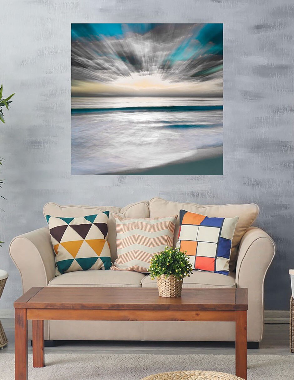 Cuadro decorativo Luz de Tamarack técnica mixta Inspiración 4
