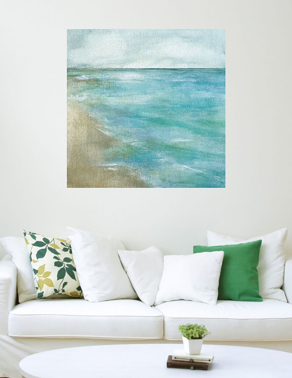 Cuadro decorativo Mareas suaves técnica mixta Playas 5