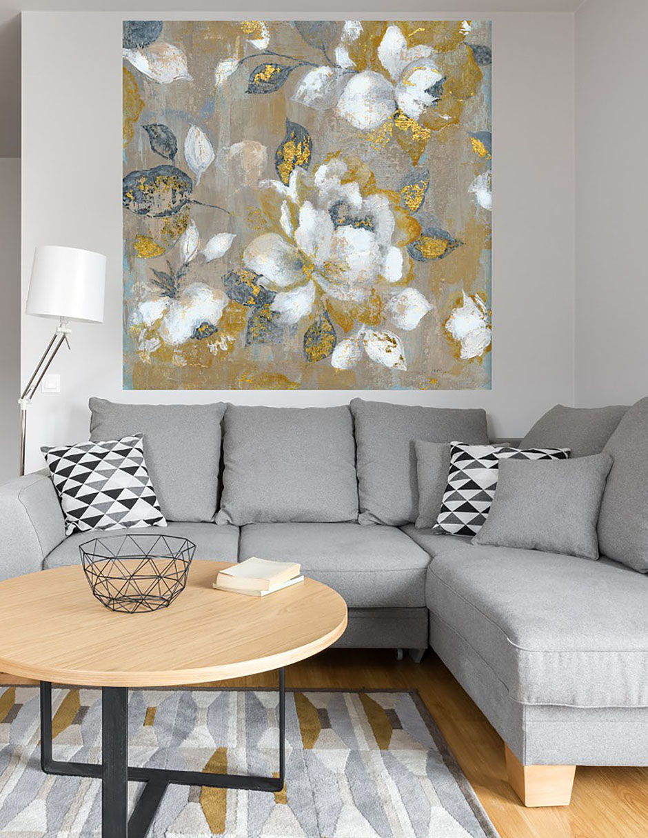 Cuadro decorativo Jardín de miel técnica mixta Floración 6