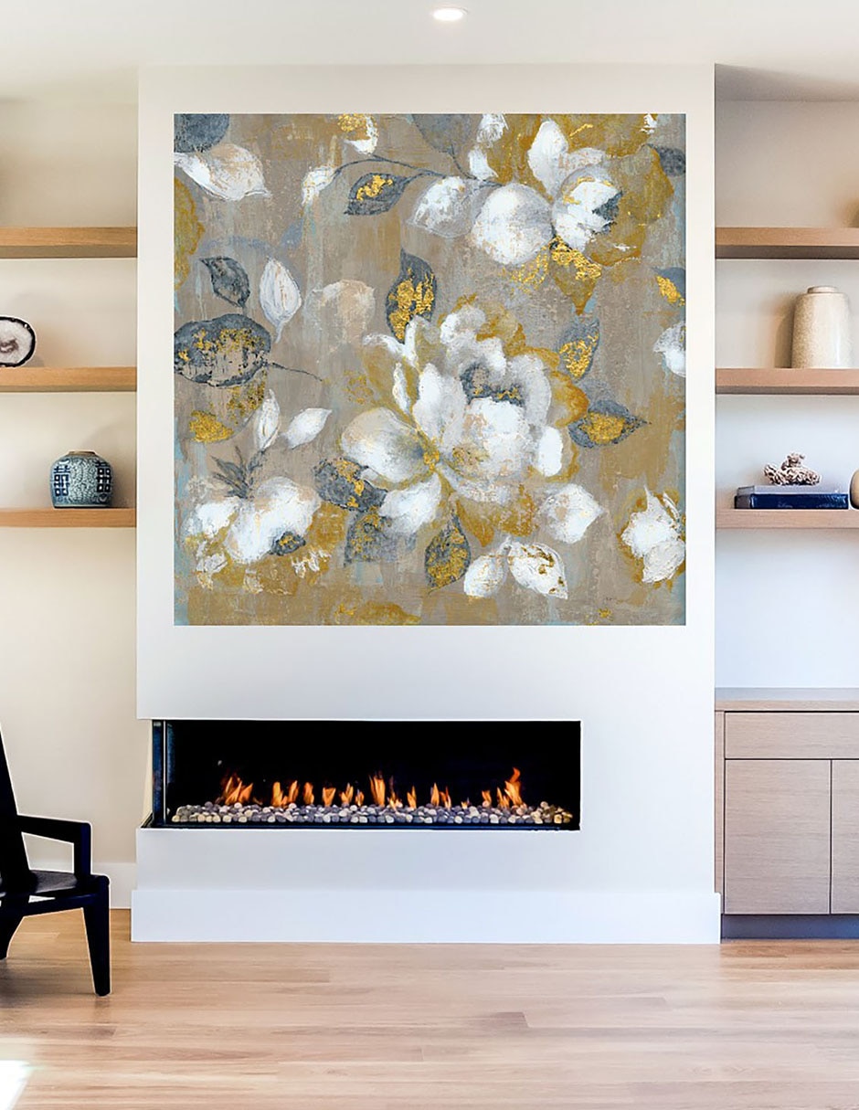 Cuadro decorativo Jardín de miel técnica mixta Floración 7