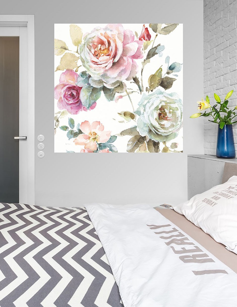 Cuadro decorativo Hermoso romance V técnica mixta Arreglo Floral 5