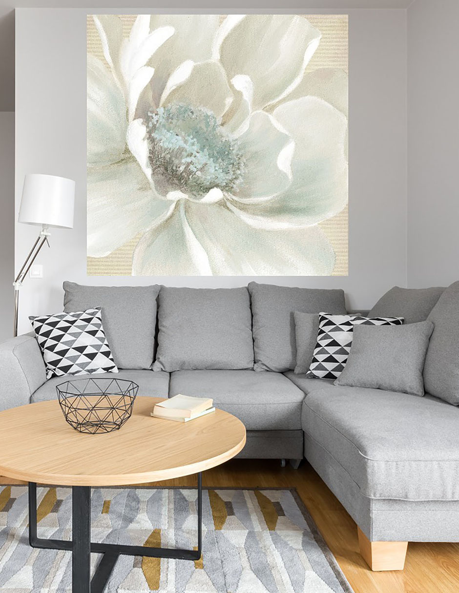 Cuadro decorativo Flores de invierno I técnica mixta Floración 6